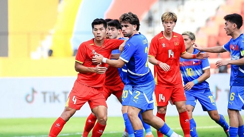 Trực tiếp U22 Việt Nam 0-0 U22 Philippines: Hết hiệp 1 